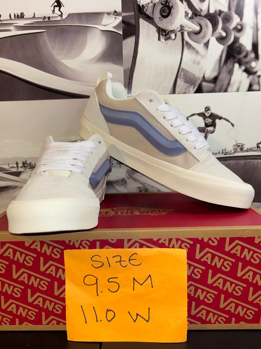 Vans Knu Skool sz 9.5 Men’s 11.0 Woman